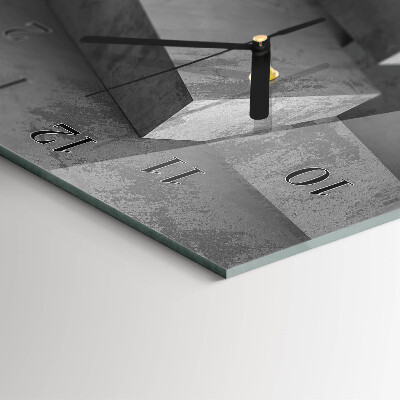 Horloge murale verticale Marbre