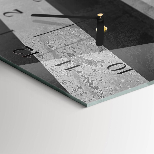 Horloge murale verticale Rayures