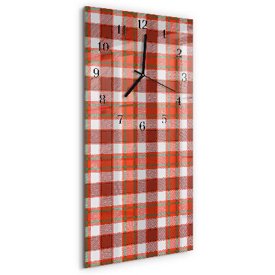Horloge murale verticale Filet