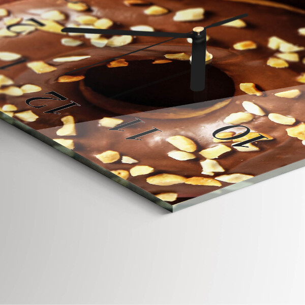 Horloge murale verticale Beignets