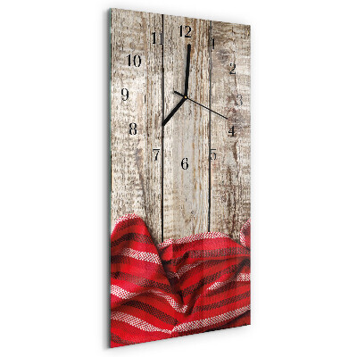 Horloge murale verticale Nappe