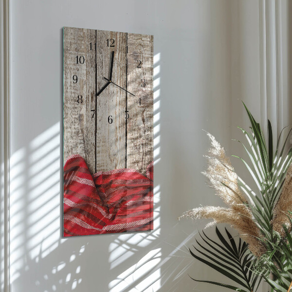 Horloge murale verticale Nappe