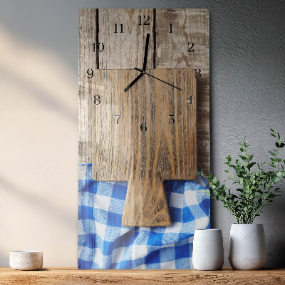 Horloge murale verticale Planches à découper