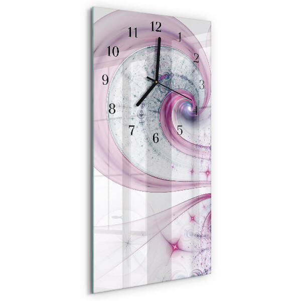 Horloge murale verticale Vortex
