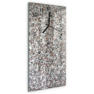 Horloge murale verticale Graphite