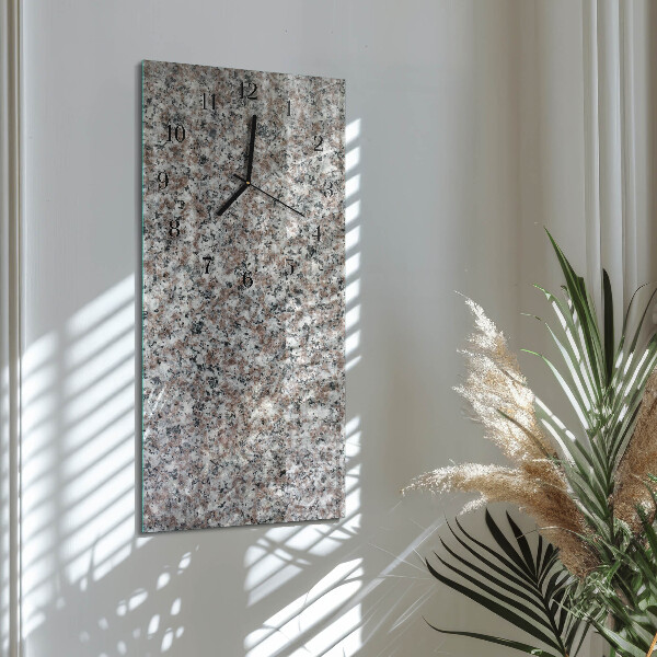 Horloge murale verticale Graphite