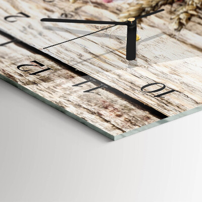 Horloge murale verticale Grain