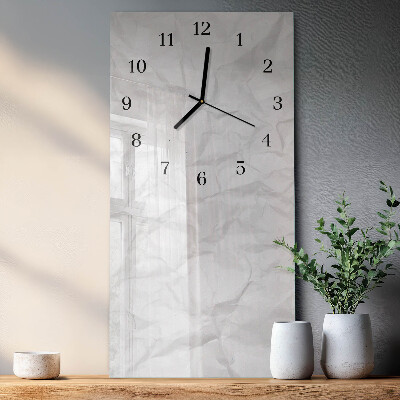 Horloge murale verticale Papier