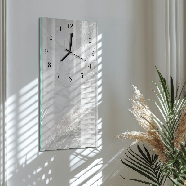 Horloge murale verticale Papier