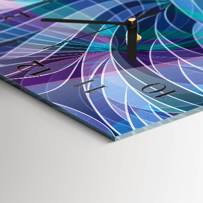 Horloge murale verticale Abstraction
