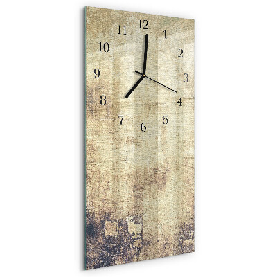 Horloge murale verticale Plastique