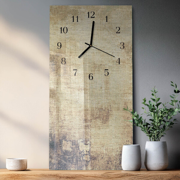 Horloge murale verticale Plastique