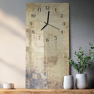 Horloge murale verticale Plastique