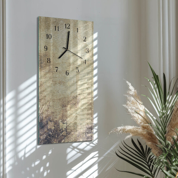 Horloge murale verticale Plastique