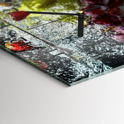 Horloge rectangulaire horizontale Fruit