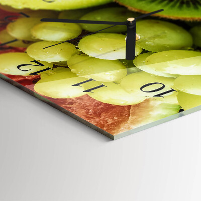 Horloge rectangulaire horizontale Fruit