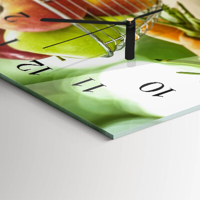 Horloge rectangulaire horizontale Fruits Et Jus