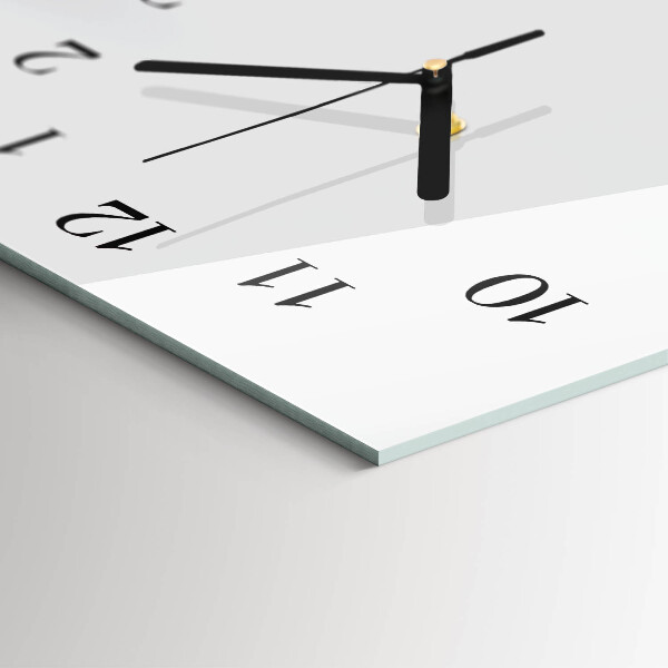 Horloge rectangulaire horizontale Framboises