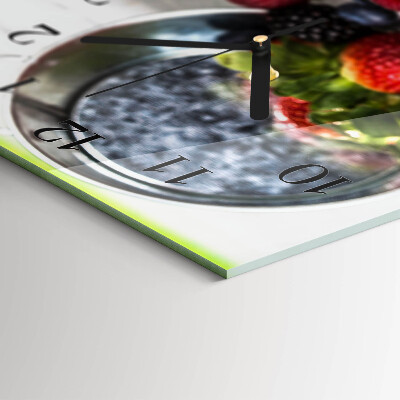 Horloge rectangulaire horizontale Fruits Des Bois