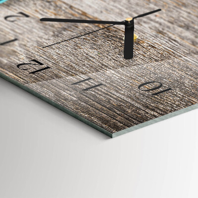 Horloge rectangulaire horizontale Légumes