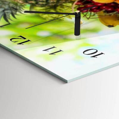 Horloge rectangulaire horizontale Fruits Et Légumes