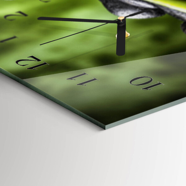 Horloge rectangulaire horizontale Pierres Zen