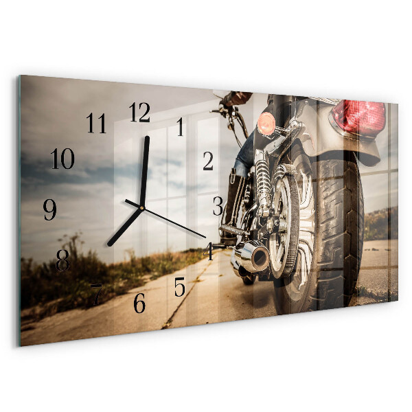 Horloge rectangulaire horizontale Moto