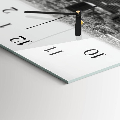 Horloge rectangulaire horizontale New York