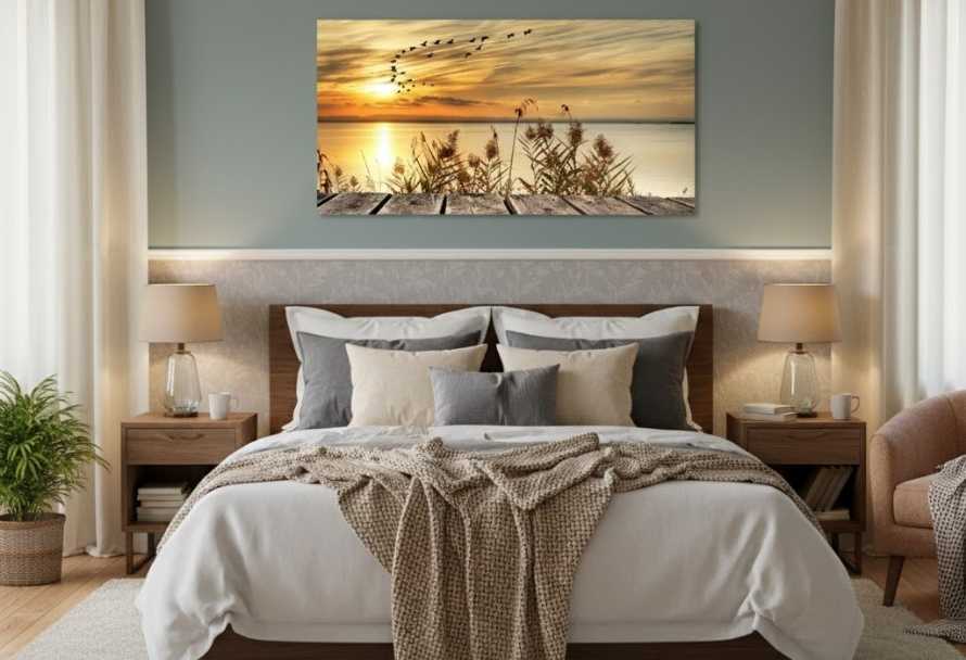 Une chambre confortable - inspiration pour les petits et grands intérieurs