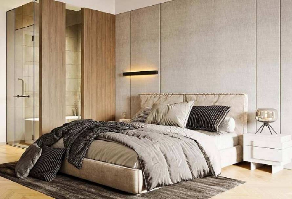 Chambre à coucher moderne