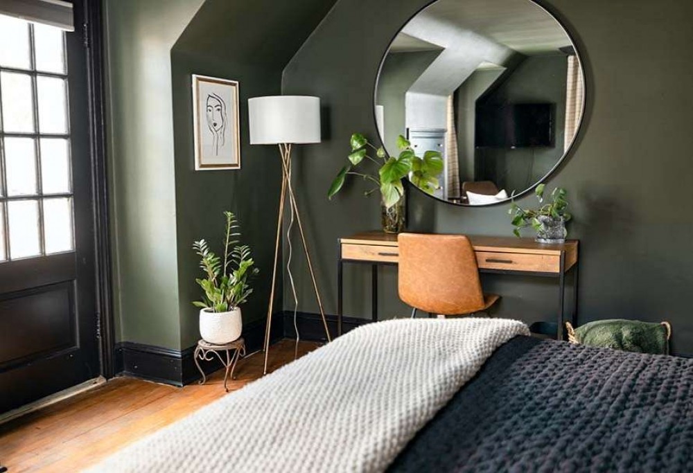 Chambre à coucher moderne