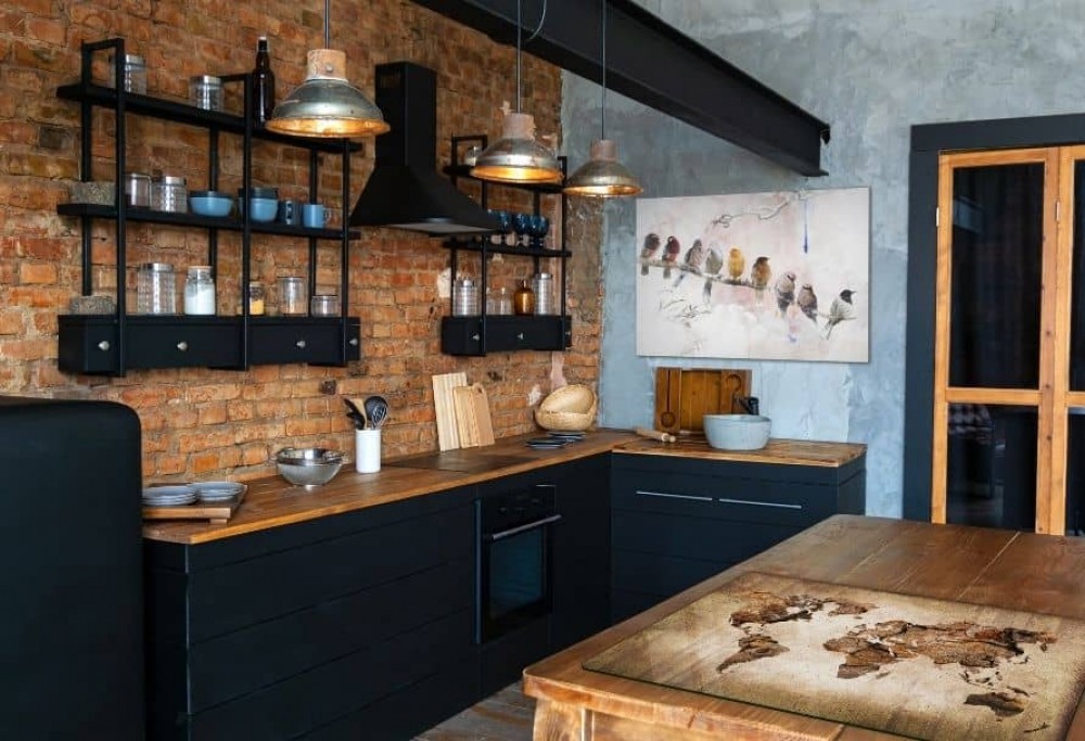 Cuisine de style industriel - comment la décorer ?