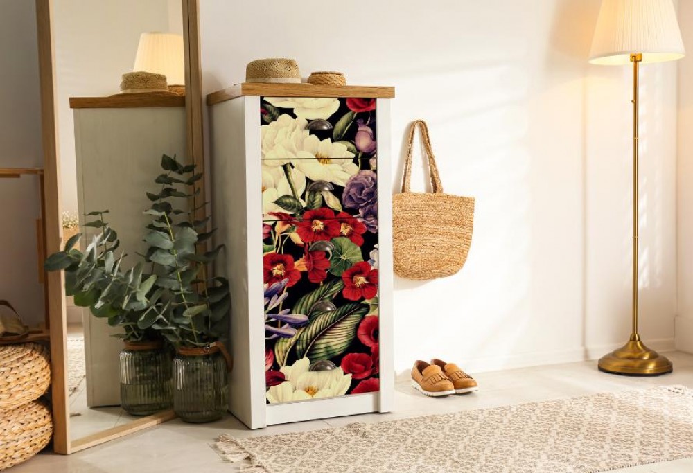 papier peint pour commode