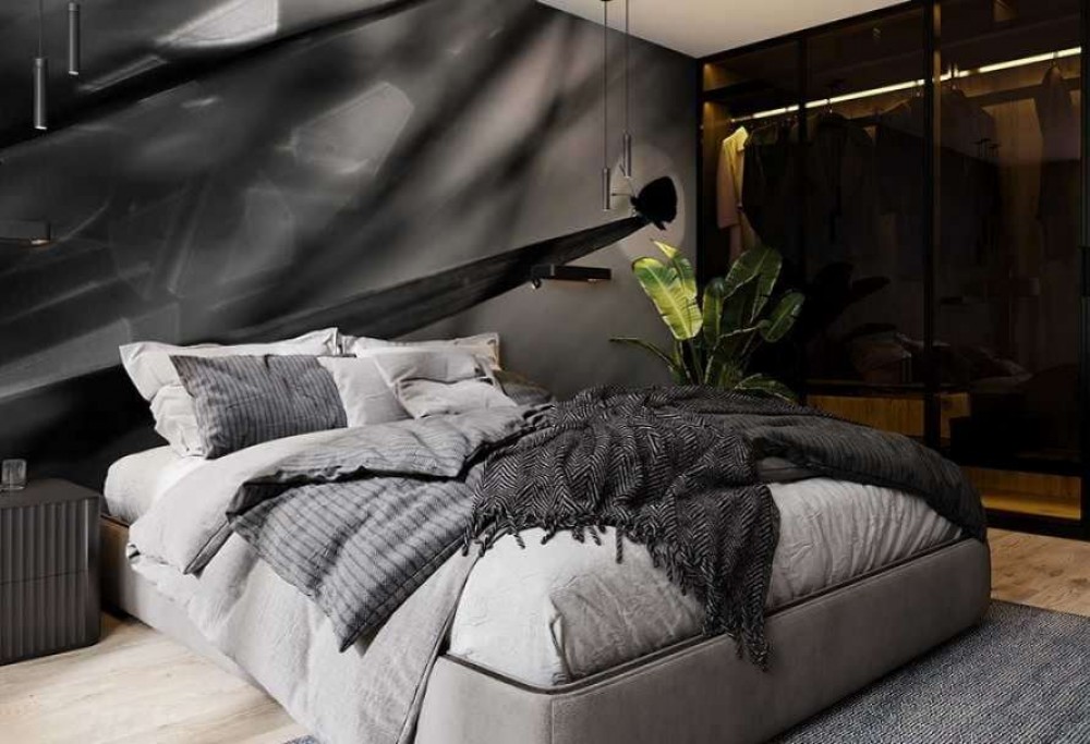 Chambre à coucher moderne