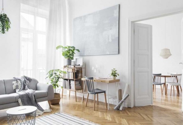 Salon de style minimaliste - comment l