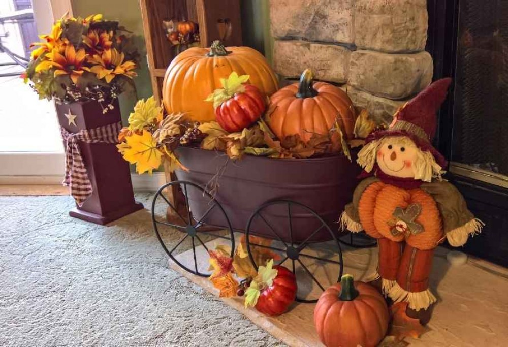 décorations d'automne pour la maison