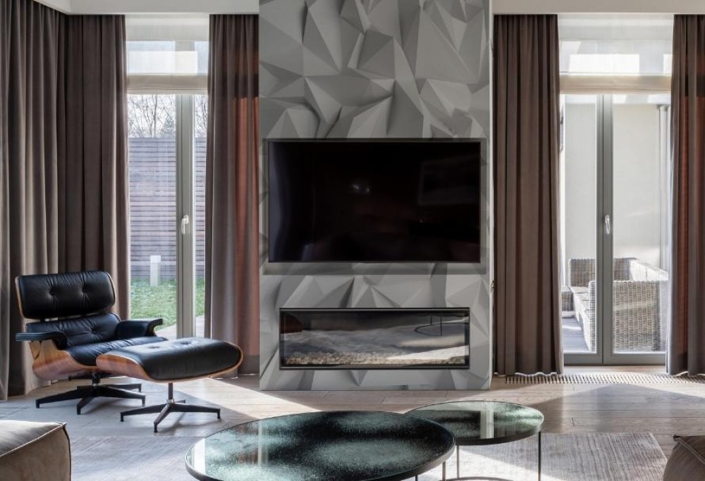 mur avec TV