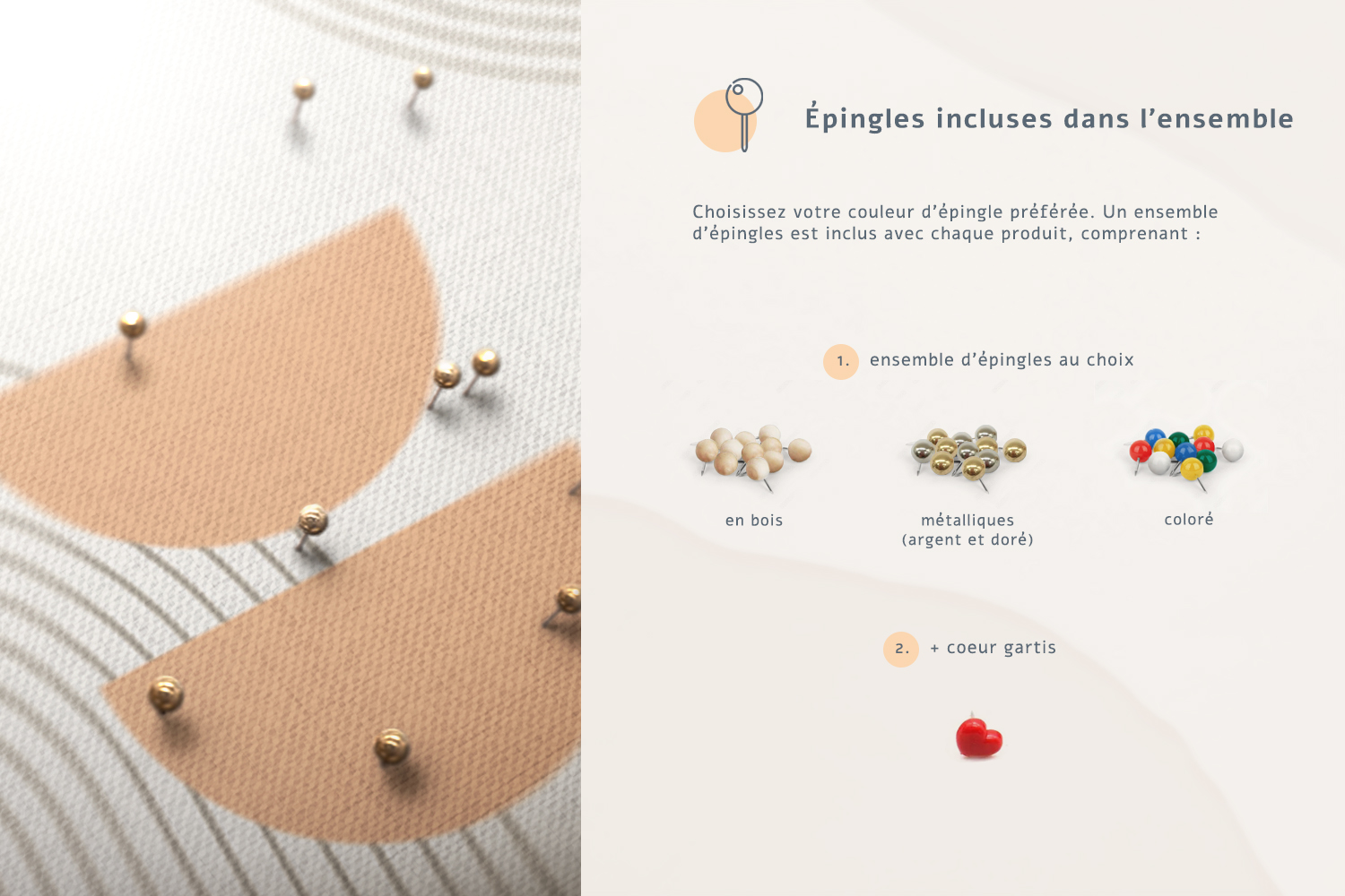 Punaises incluses dans le kit