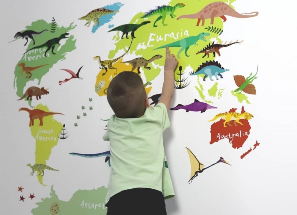 autocollants pour chambres d'enfants
