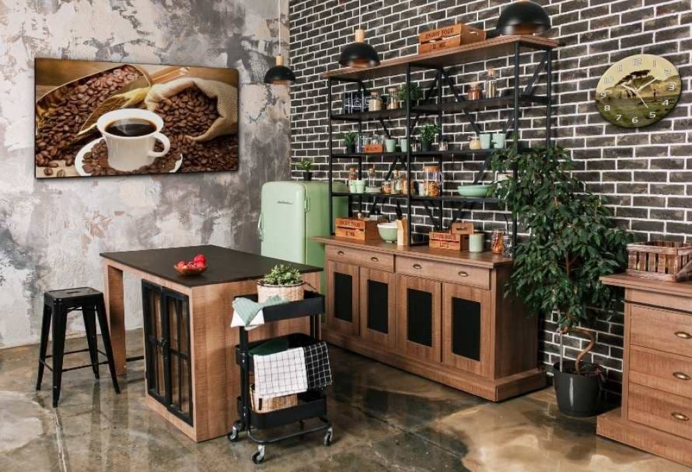 Cuisine de style industriel
