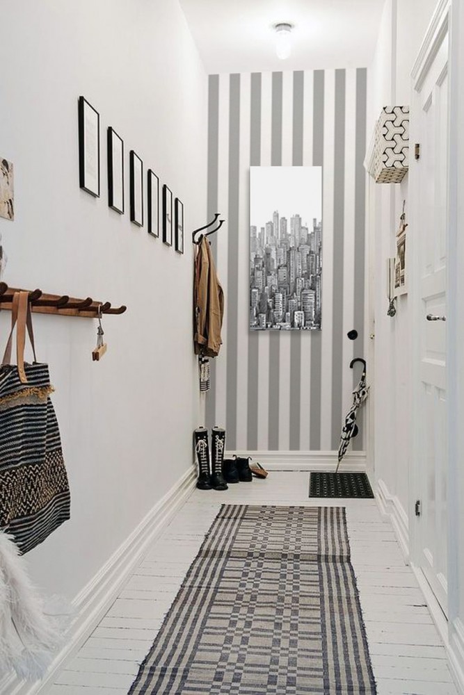 comment décorer un petit couloir exigu