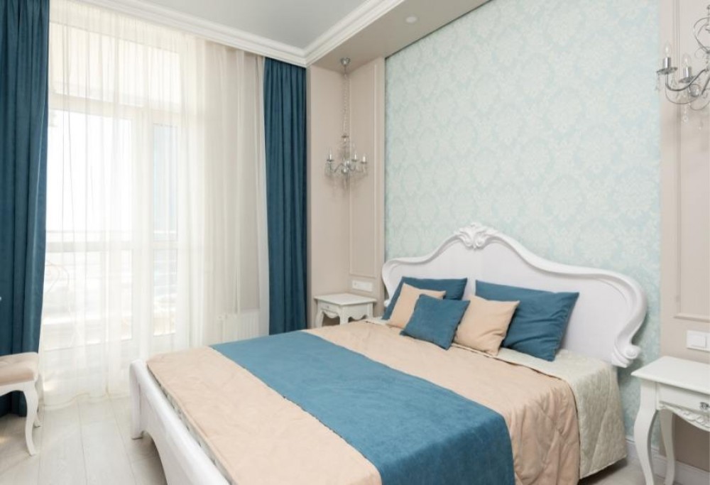 chambre à coucher glamour